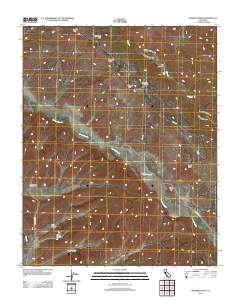 Monarch Peak 2012 topographic map thumbnail