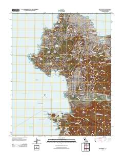 Monterey 2012 topographic map thumbnail