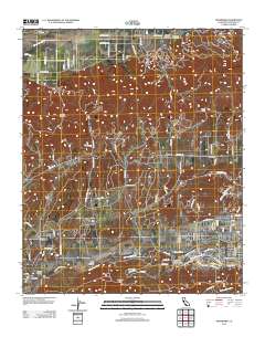 Moorpark 2012 topographic map thumbnail