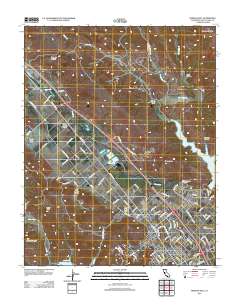 Morgan Hill 2012 topographic map thumbnail