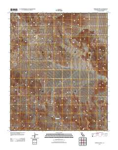 Morgans Well 2012 topographic map thumbnail