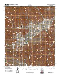 Morongo Valley 2012 topographic map thumbnail