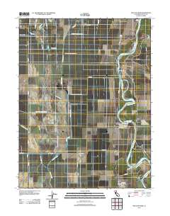 Moulton Weir 2012 topographic map thumbnail
