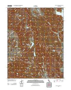 Mount George 2012 topographic map thumbnail