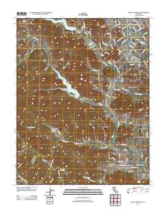 Mount Madonna 2012 topographic map thumbnail