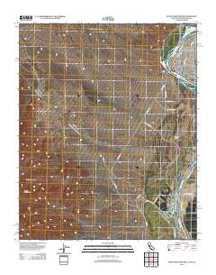 Mount Manchester 2012 topographic map thumbnail