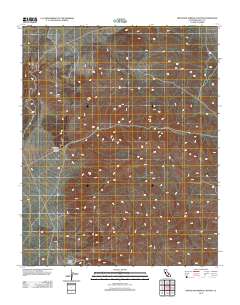 Mountain Springs Canyon 2012 topographic map thumbnail