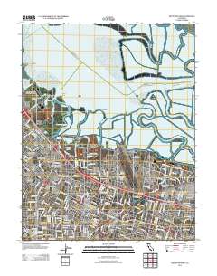 Mountain View 2012 topographic map thumbnail
