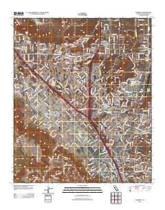 Murrieta 2012 topographic map thumbnail