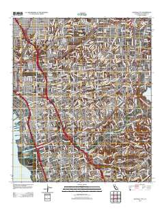 National City 2012 topographic map thumbnail