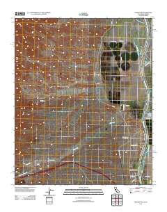 Needles NW 2012 topographic map thumbnail