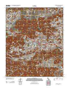 Newbury Park 2012 topographic map thumbnail