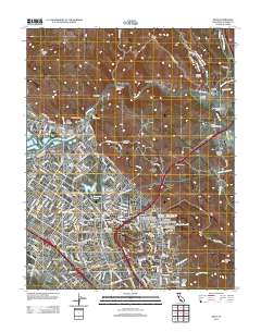 Niles 2012 topographic map thumbnail