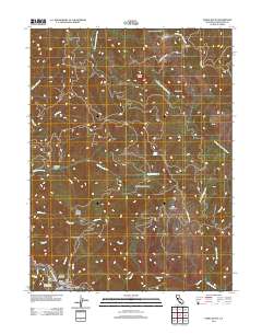 Noble Butte 2012 topographic map thumbnail