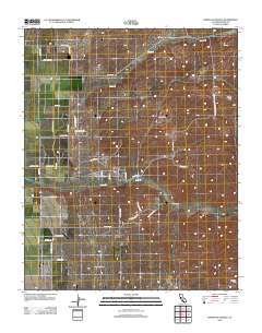 North of Oildale 2012 topographic map thumbnail