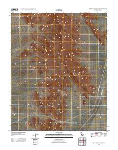 North of Tecopa Pass 2012 topographic map thumbnail