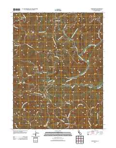Northspur 2012 topographic map thumbnail