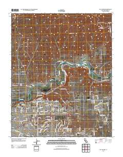 Oil Center 2012 topographic map thumbnail