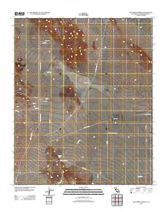 Old Woman Springs 2012 topographic map thumbnail