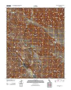 Orchard Peak 2012 topographic map thumbnail