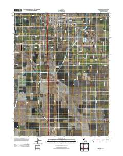 Orland 2012 topographic map thumbnail