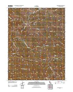 Orrs Springs 2012 topographic map thumbnail