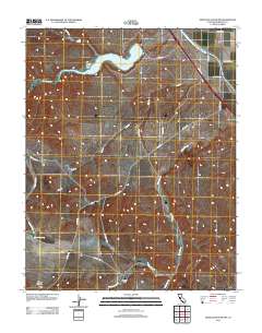 Ortigalita Peak NW 2012 topographic map thumbnail