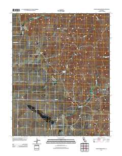 Owens Reservoir 2012 topographic map thumbnail