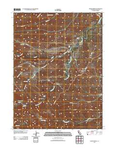 Oxbow Bridge 2012 topographic map thumbnail