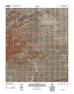 Painted Gorge 2012 topographic map thumbnail