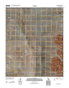 Palen Lake 2012 topographic map thumbnail
