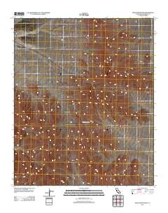 Palen Mountains 2012 topographic map thumbnail