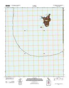 Santa Barbara Island 2012 topographic map thumbnail