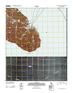 Santa Catalina East 2012 topographic map thumbnail