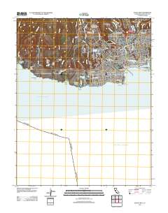Santa Cruz 2012 topographic map thumbnail