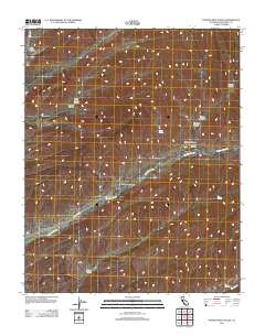 Pancho Rico Valley 2012 topographic map thumbnail