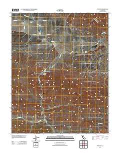 Panoche 2012 topographic map thumbnail