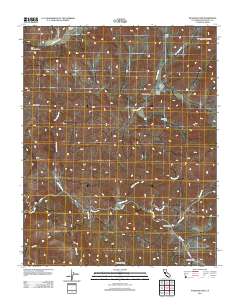 Panoche Pass 2012 topographic map thumbnail