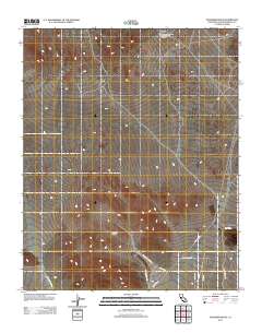 Paradise Range 2012 topographic map thumbnail