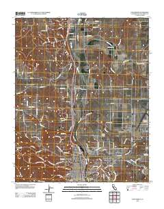 Paso Robles 2012 topographic map thumbnail