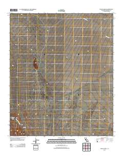 Pegleg Well 2012 topographic map thumbnail
