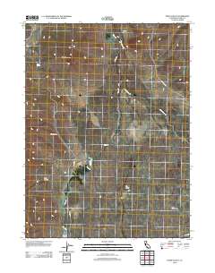 Petes Valley 2012 topographic map thumbnail