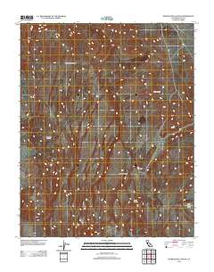Petroglyph Canyon 2012 topographic map thumbnail