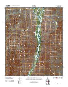 Picacho NW 2012 topographic map thumbnail