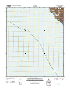 Pico Creek 2012 topographic map thumbnail