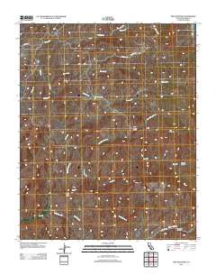 Pine Mountain 2012 topographic map thumbnail