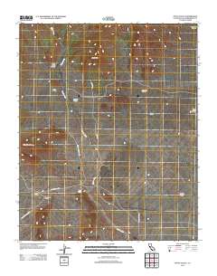 Pinto Valley 2012 topographic map thumbnail