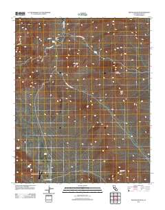 Pinyon Mountain 2012 topographic map thumbnail