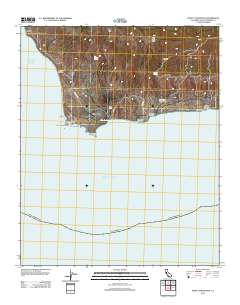 Point Conception 2012 topographic map thumbnail