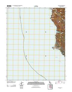 Point Sur 2012 topographic map thumbnail